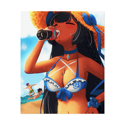 Stay Hydrated (Karin) by Miu - 9" x 11" Poster Print